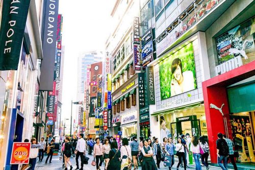 Khu phố đi bộ Myeongdong