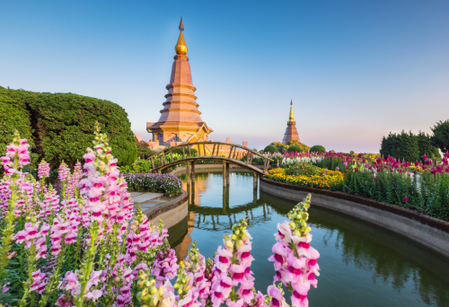 Vườn hoa Hoàng Gia (Royal Flora Garden) - Chiang Mai